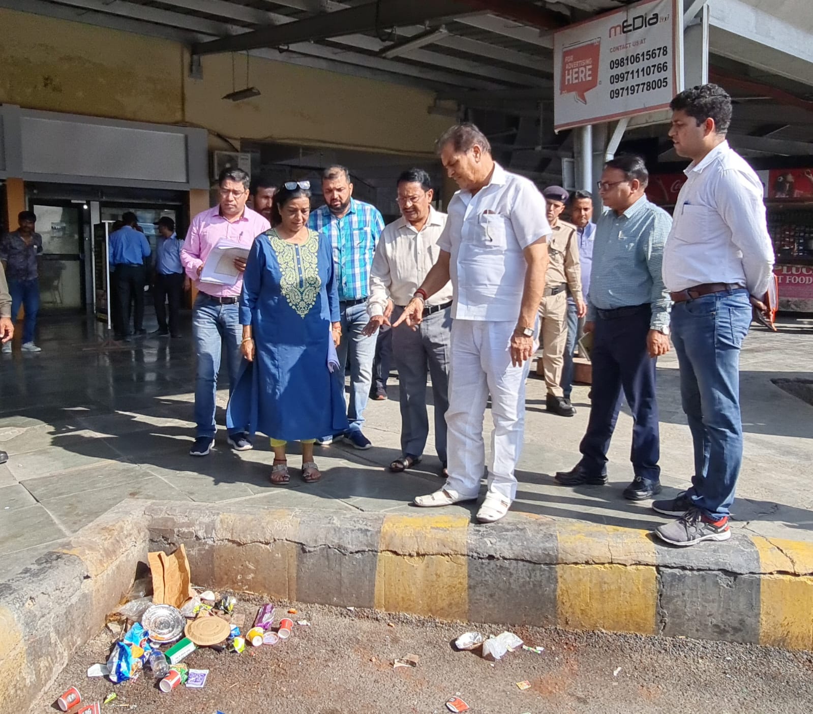 शहरी विकास व आवास मंत्री डॉ प्रेमचंद अग्रवाल ने किया आईएसबीटी का निरीक्षण