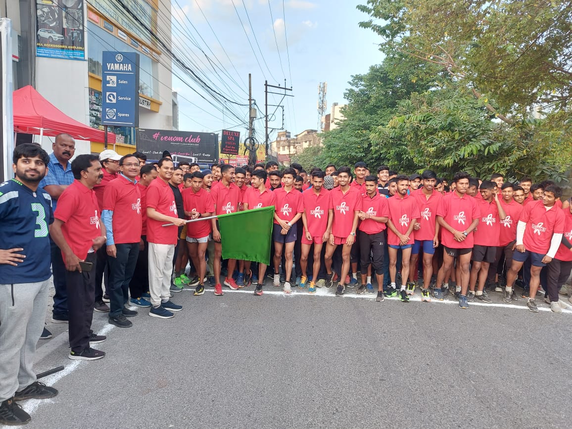 एच.आई.वी./ एड्स नियंत्रण व जागरूकता को लेकर राज्यस्तरीय मैराथन ‘‘रेड रन’’ का आयोजन, 200 से अधिक छात्र-छात्राओं ने किया प्रतिभाग