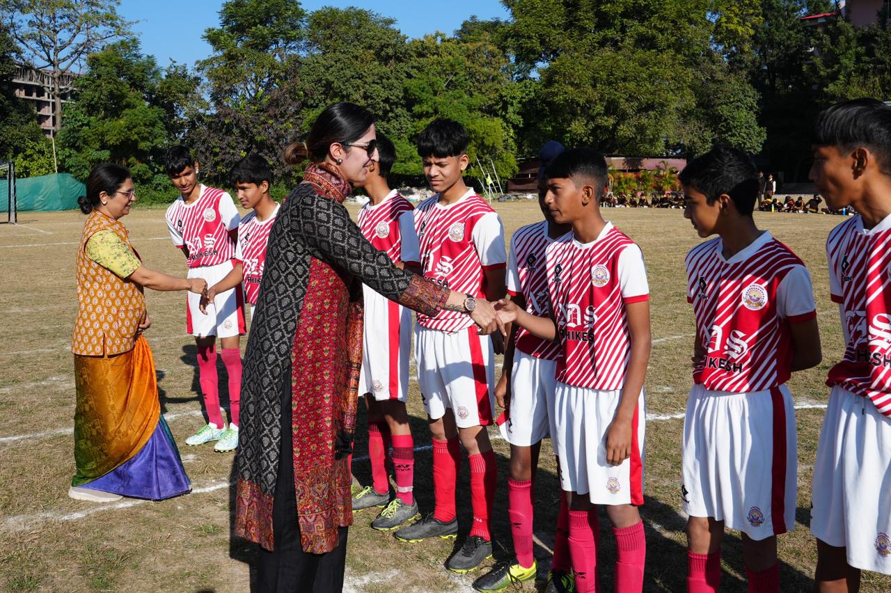 द हैरिटेज स्कूल नॉर्थ कैम्पसः रोहिताश सिंह मैमोरियल इंटर स्कूल फुटबाल टूर्नामेंट 
