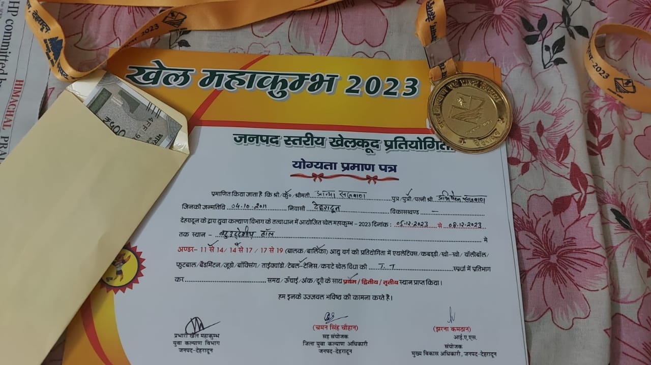 टेबल टेनिस में द हैरिटेज स्कूल नार्थ कैम्पस की छात्रा आन्या ने दिया खेल क्षमता का परिचय 