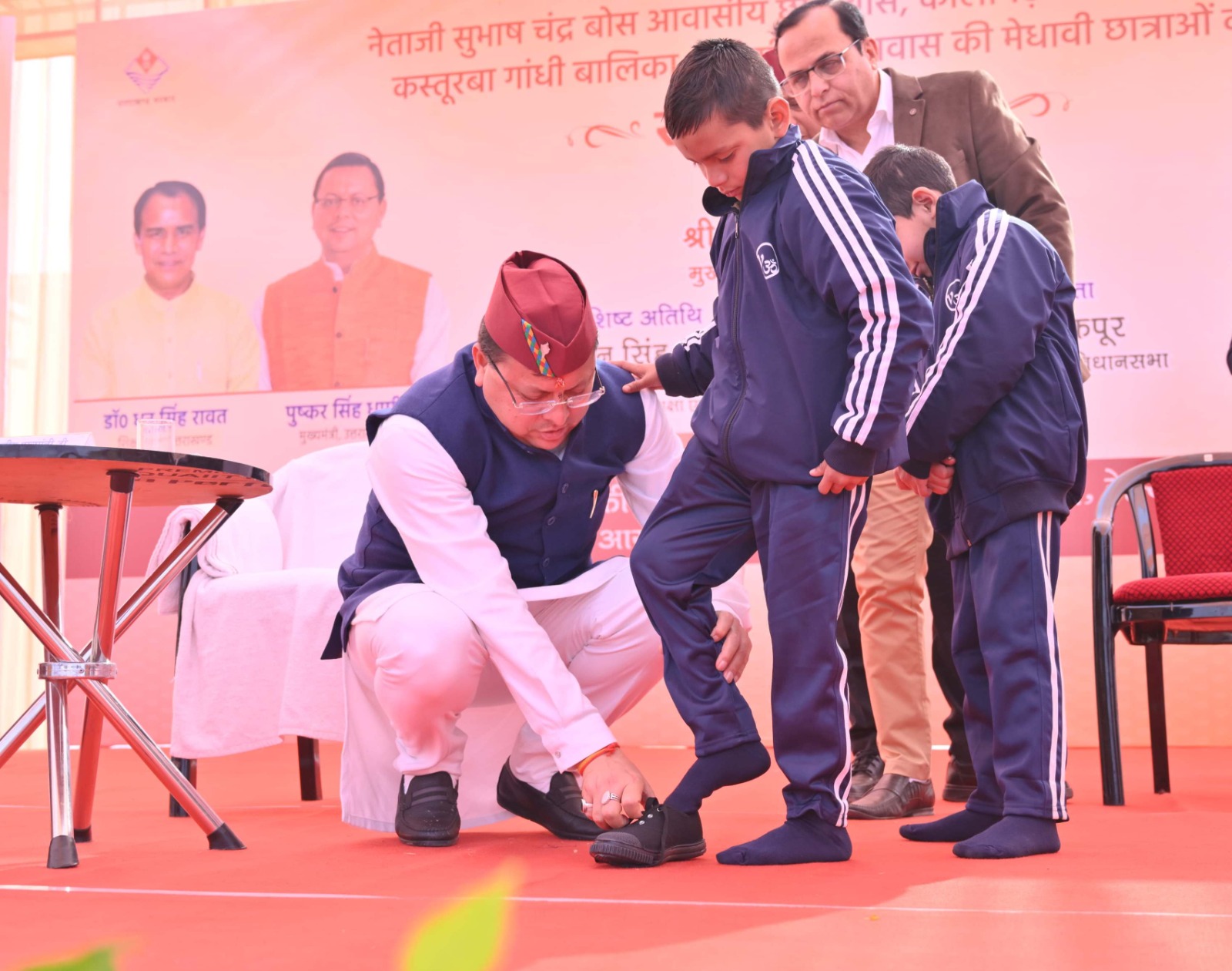 नेताजी सुभाष चन्द्र बोस आवासीय छात्रावास कौलागढ़ के भवन का मुख्यमंत्री ने किया लोकार्पण
