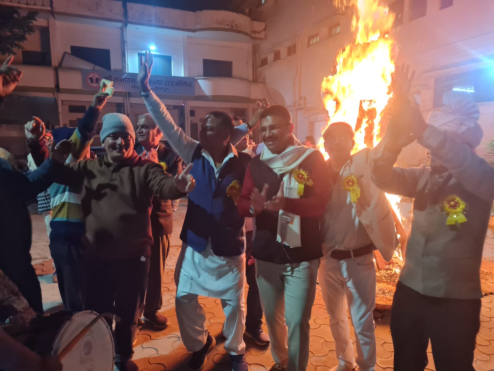 हज़ारा बुणजाई बिरादरी ने धूमधाम से मनाया लोहड़ी का वार्षिकोत्सव