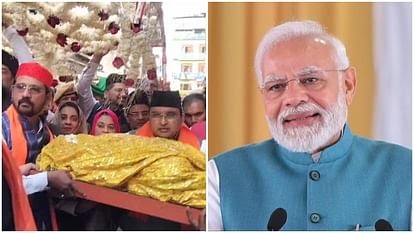 ख्वाजा गरीब नवाज की दरगाह पर चढ़ाई गई प्रधानमंत्री मोदी की चादर,