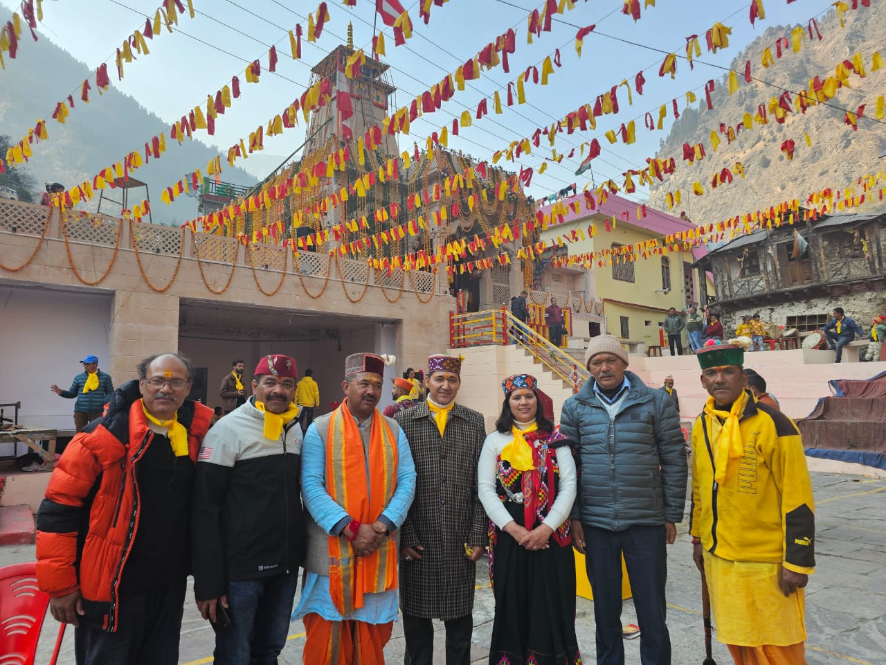 नवनिर्मित श्री कुबेर मंदिर प्राण प्रतिष्ठा का तीन दिवसीय कार्यक्रम समापन