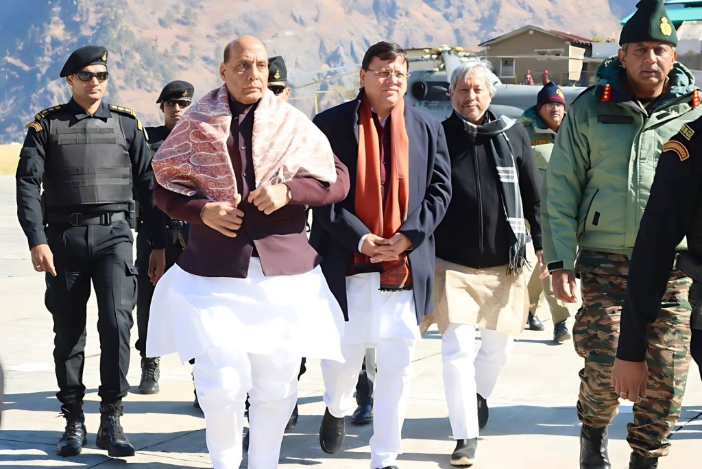 भारत-चीन सीमा को जोड़ने वाला स्टील गार्डर पुल रक्षा मंत्री ने उद्घाटन कर किया देश को समर्पित