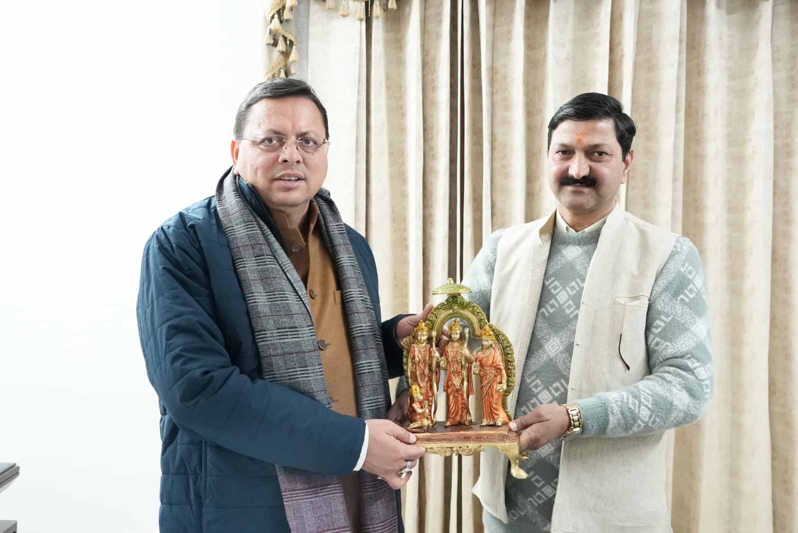बीकेटीसी के अध्यक्ष अजेंद्र अजय ने मुख्यमंत्री धामी से भेंट कर यात्रा व्यवस्थाओं को लेकर चर्चा की