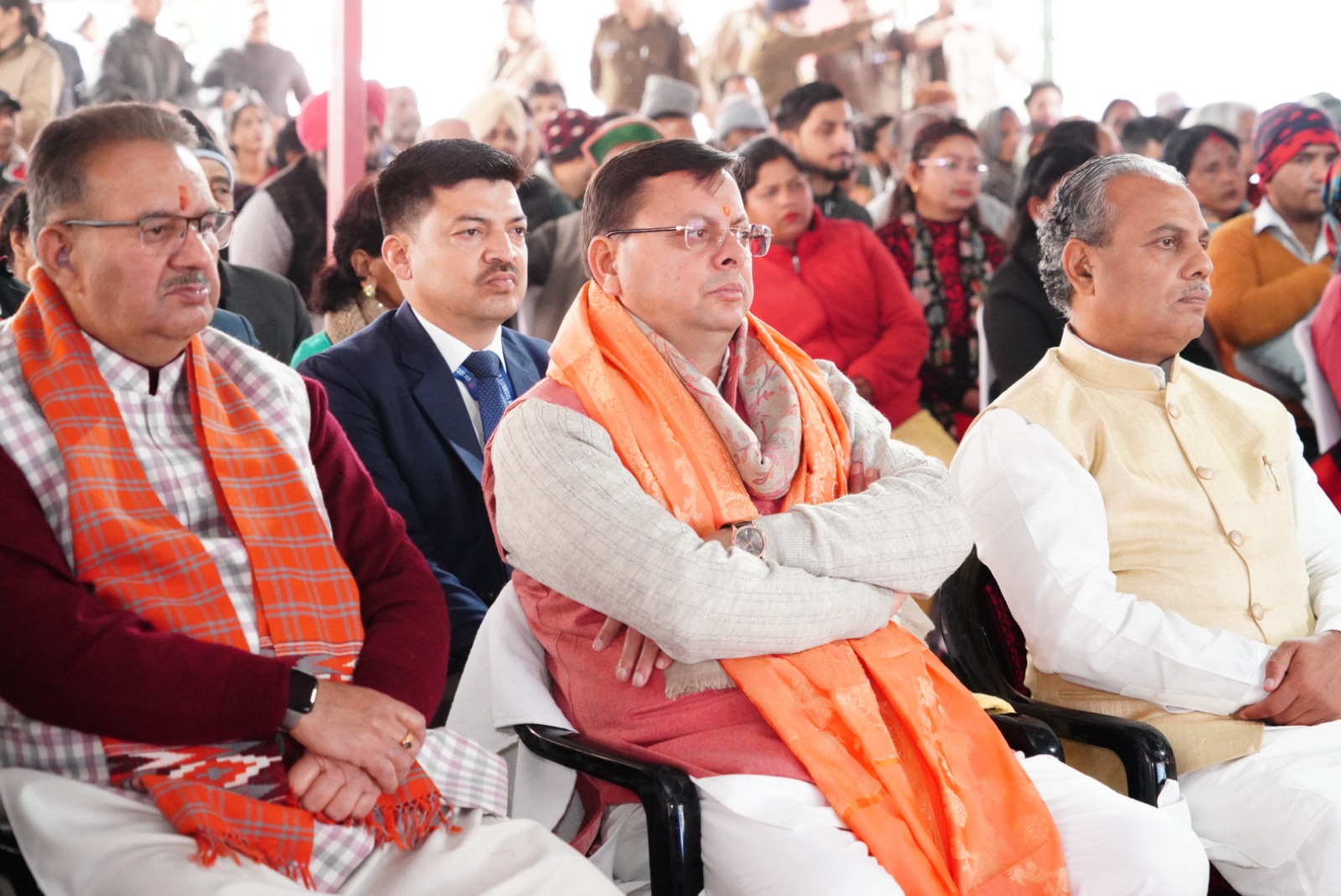 मुख्यमंत्री पुष्कर सिंह धामी ने प्रधानमंत्री नरेन्द्र मोदी के मन की बात कार्यक्रम का 109 वां संस्करण सुना