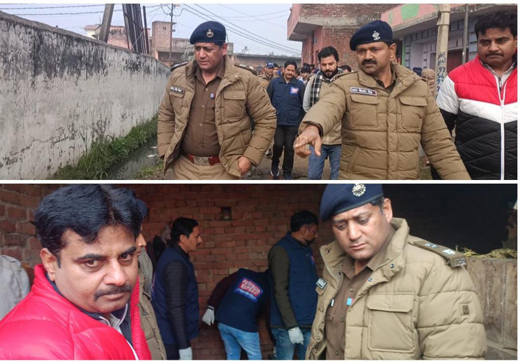 गाँव के नाले में खून से लथपथ 54 वर्षीय पुरुष का शव मिलने से सनसनी,घटना का शीघ्र होगा खुलासा,, एसएसपी