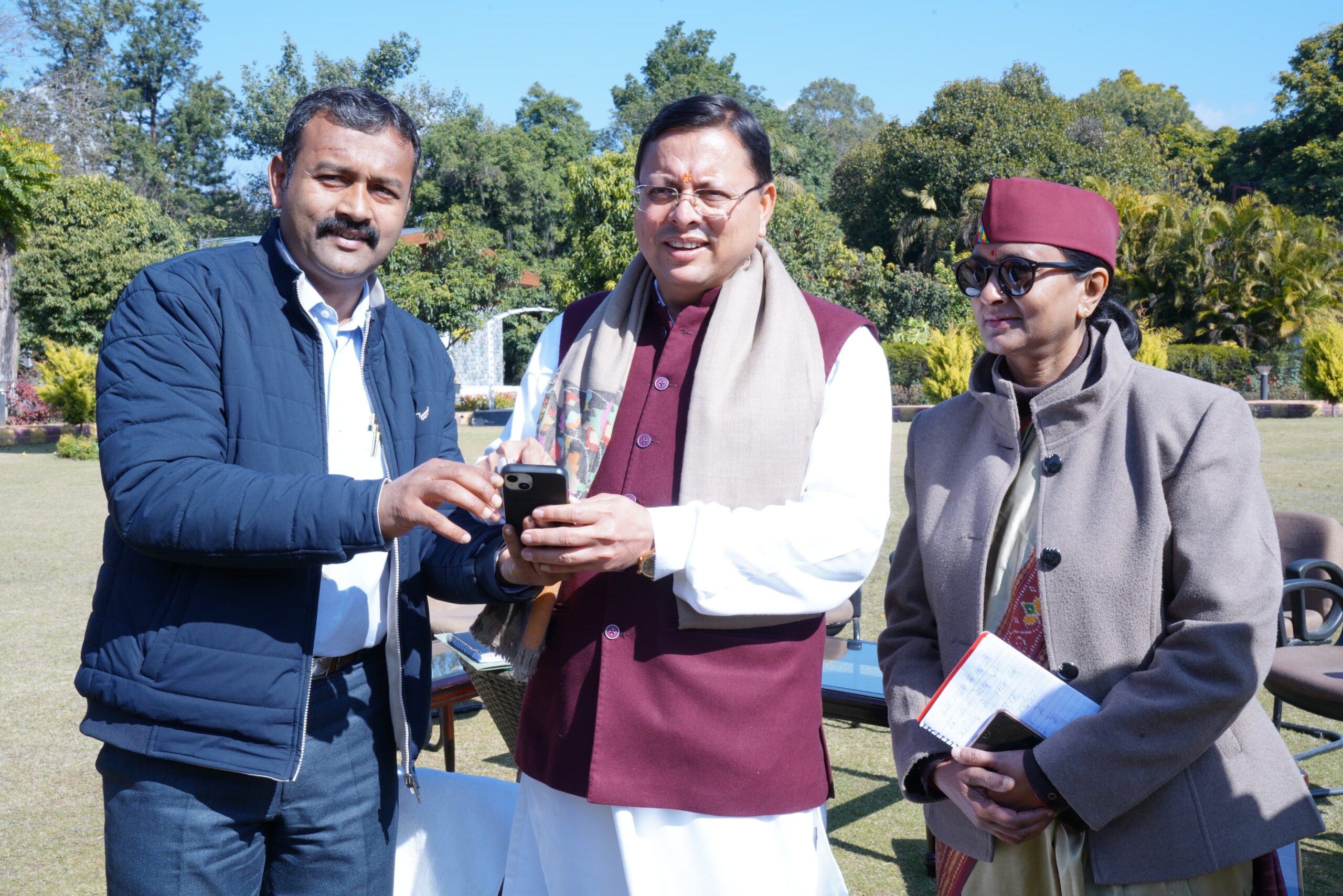 मुख्यमंत्री पुष्कर सिंह धामी ने किया समान नागरिक संहिता पर बने गीत ‘‘आ रहा है यू.सी.सी.’’ का विमोचन