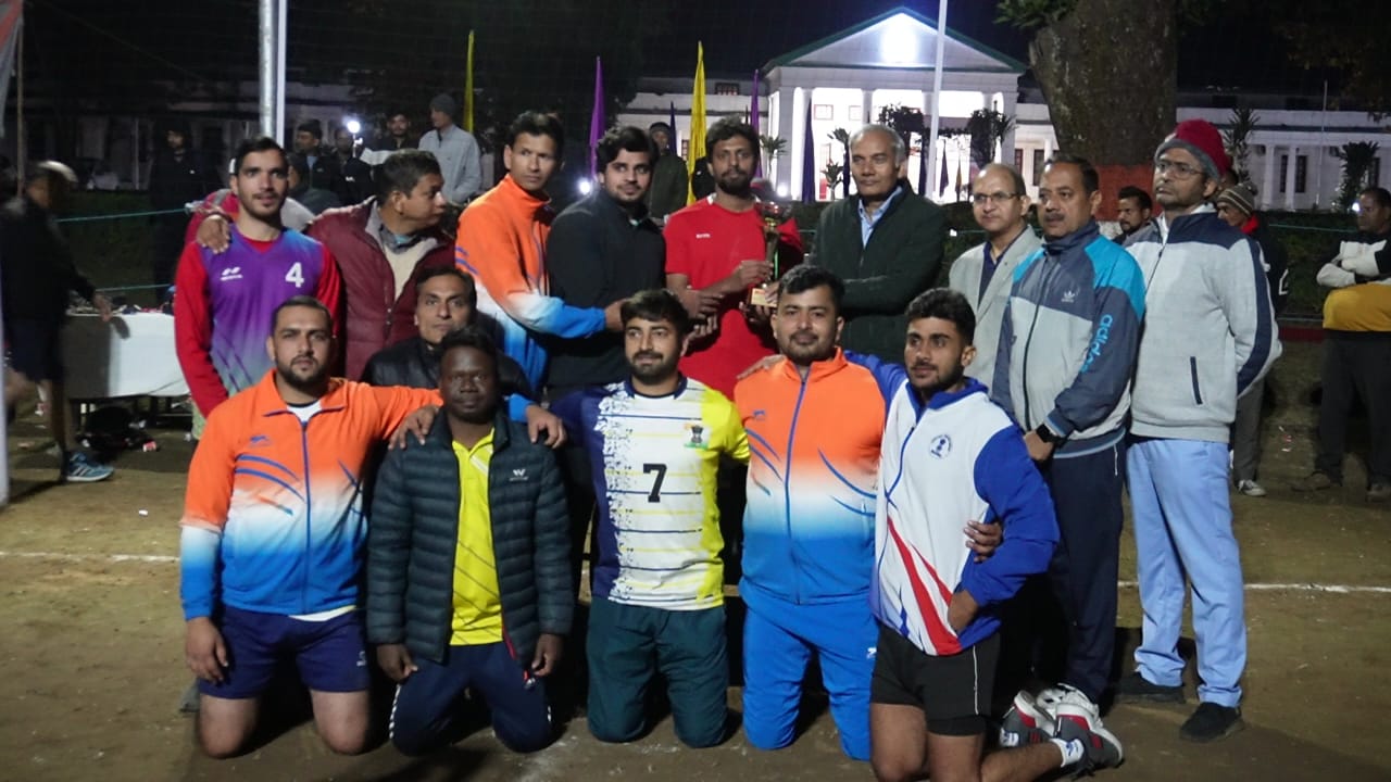 सर्वे ऑफ़ इंडिया ने जीती सी जी ई डब्लू सी सी, आर एस बी वॉलीबाल चैंपियनशिप