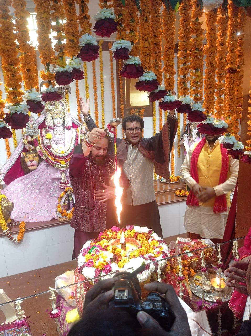 श्री दुर्गा शक्ति मंदिर का वार्षिक उत्सव धूमधाम के साथ संपन्न
