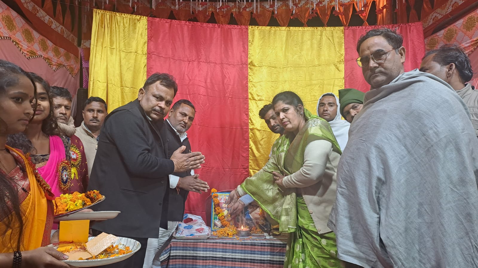 विधायक ममता राकेश ने कई स्थानों पर रविदास लीला मंचन का किया शुभारंभ
