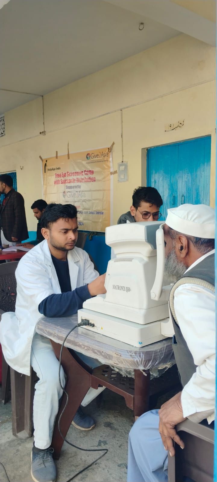 तीन दिवसीय नेत्र-दृष्टि-दोष परीक्षण तथा चश्मा वितरण कार्यक्रम का हुआ समापन