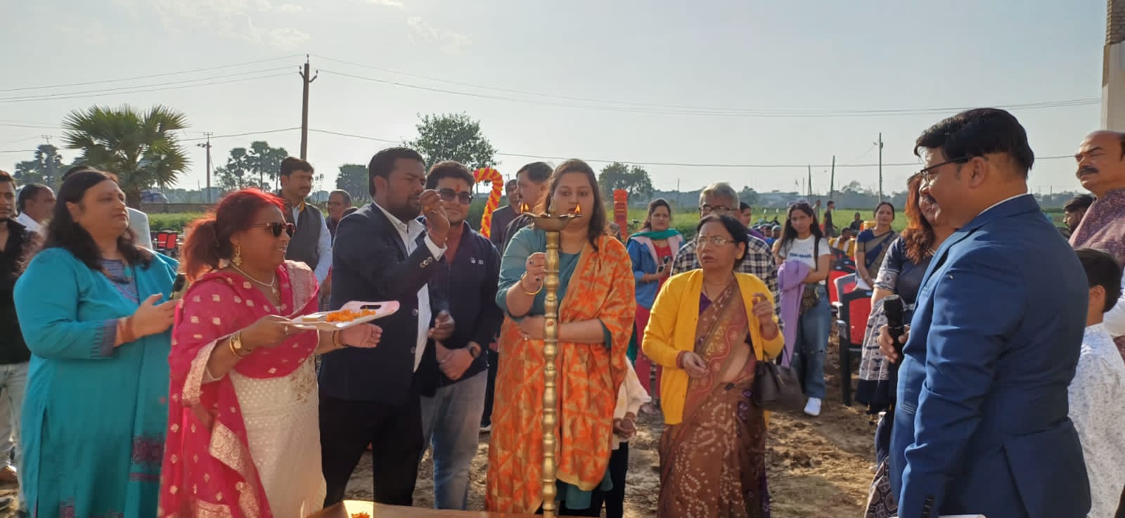 लिट्टरा पब्लिक स्कूल के नए भवन का मौजीपुर में हुआ उद्घाटन, मनमोहक सांस्कृतिक कार्यक्रम