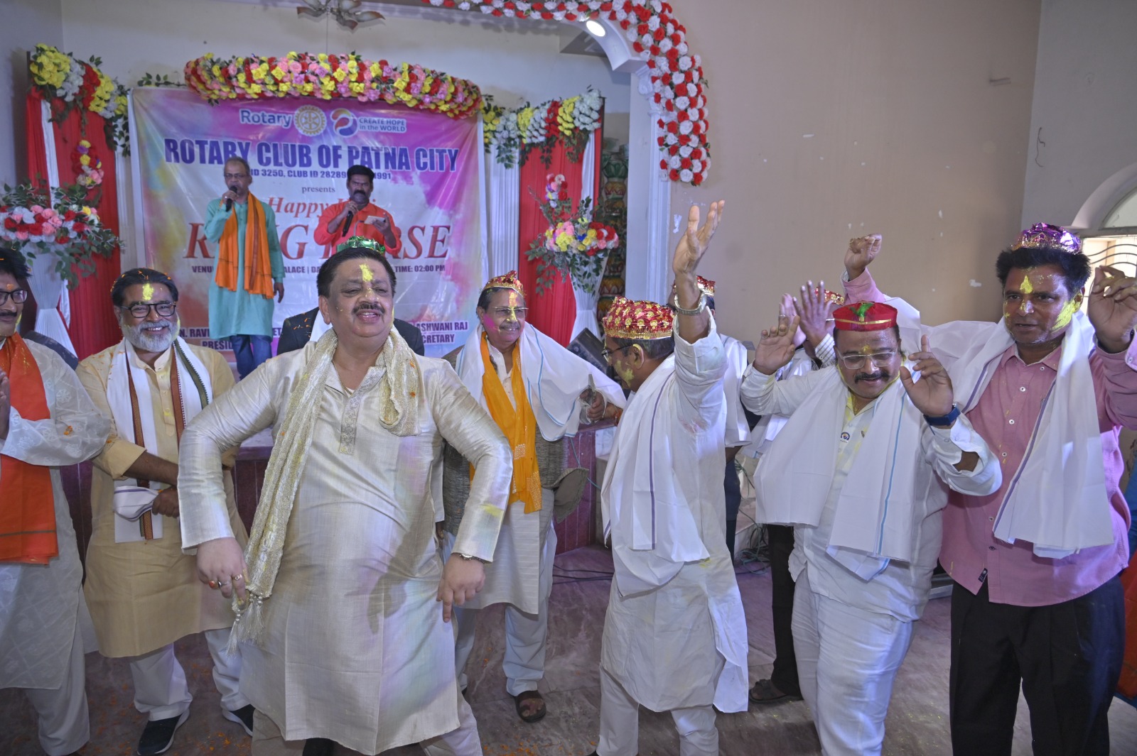 रोटरी क्लब ऑफ़ पटना सिटी द्वारा होली मिलन समारोह का आयोजन 