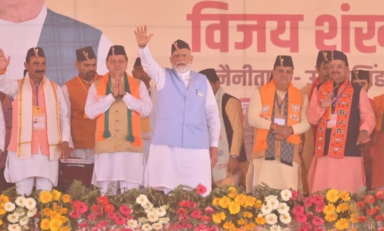उत्तराखण्ड की पांचों सीटों पर कमल खिलाकर 400 पार के संकल्प को पूरा करेंगेः CM धामी
