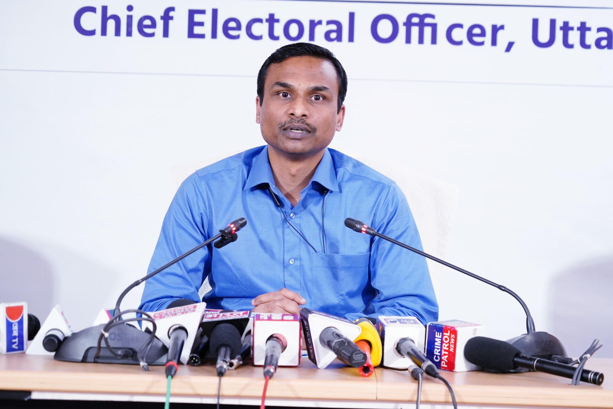उत्तराखण्ड में 11729 पोलिंग बूथ पर 19 अप्रैल 2024 को मतदान होना है, अपर मुख्य निर्वाचन अधिकारी विजय कुमार जोगदंडे