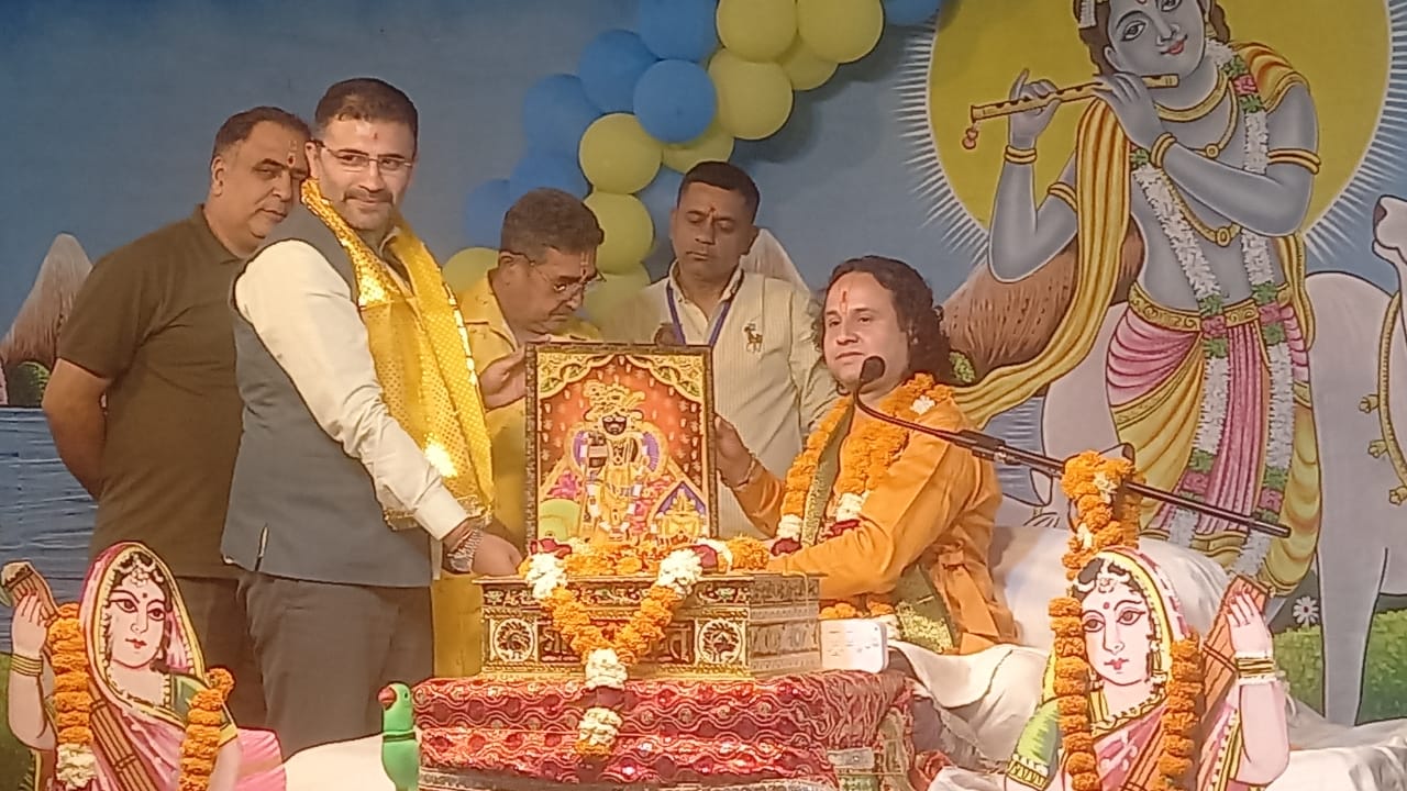 देहरादून : प्रेमनगर में कोरोना की दिवंगत आत्माओं हेतु विशेष भागवद कथा समाज के लिए आदर्श
