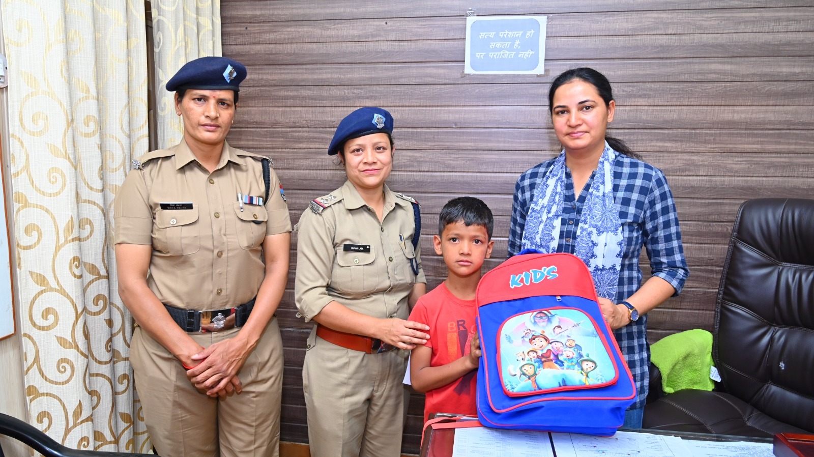पौड़ी पुलिस के प्रयासों से ऑपरेशन मुक्ति अभियान के तहत 52 स्कूली बच्चों के चेहरों पर आयी मुस्कान..