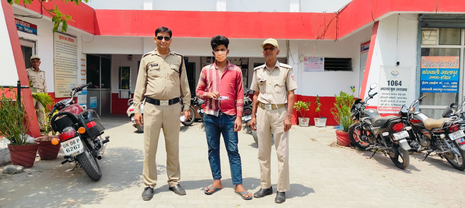 ज्वालापुर : रात्रि दौराने चैकिंग पुलिस ने 01सन्दिध आरोपी को धर दबोचा..