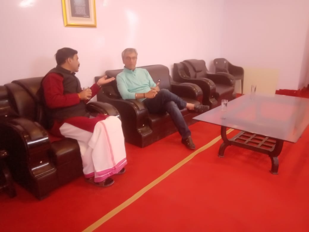 श्री बदरीनाथ- केदारनाथ धाम दर्शन को पहुंचे हिमाचल सरकार के पूर्व मुख्य सचिव एवं हिमाचल प्रदेश के मुख्यमंत्री सलाहकार राम सुभाग सिंह।