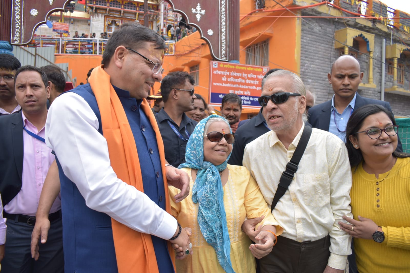 मुख्यमंत्री ने बदरीनाथ पहुंचकर यात्रा व्यवस्थाओं का किया स्थलीय निरीक्षण..