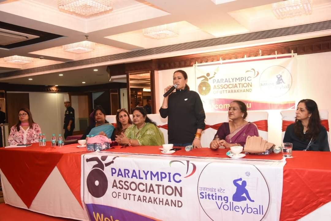 उत्तराखंड पैरालंपिक एसोसिएशन के बैनर तले खिलाड़ियों को किया सम्मानित
