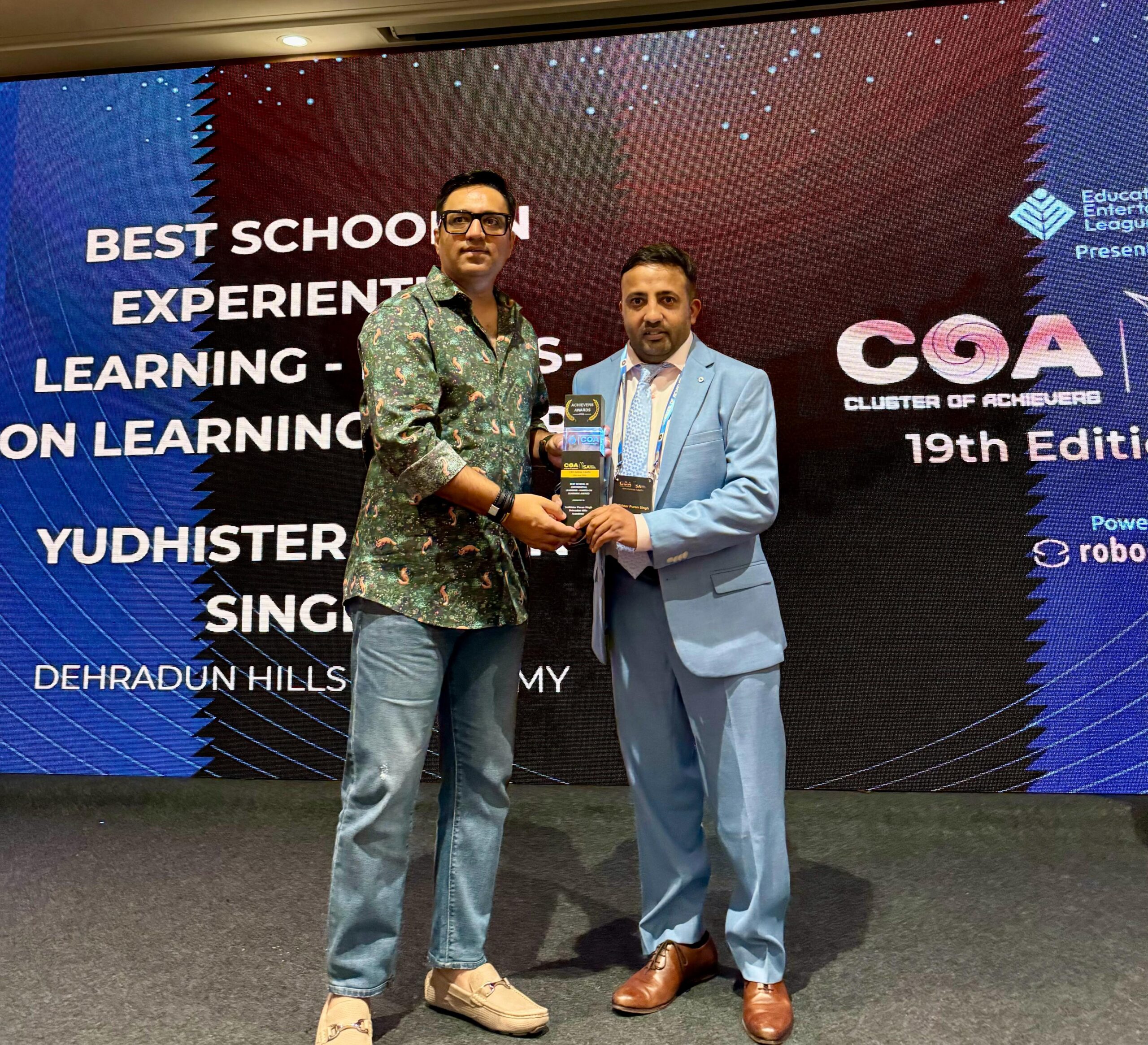 देहरादून हिल्स एकेडमी ने भारतीय स्कूल अवॉर्ड्स 2024 में ‘अनुभवात्मक शिक्षा में सर्वश्रेष्ठ स्कूल’ का पुरस्कार जीता