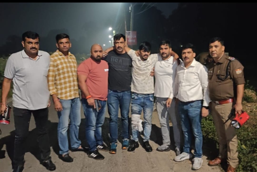 प्रेमनगर : पुलिस और बदमाश के बीच मुठभेड़, अंतर्राज्यीय वाहन चोर गिरोह का सदस्य गिरफ्तार..