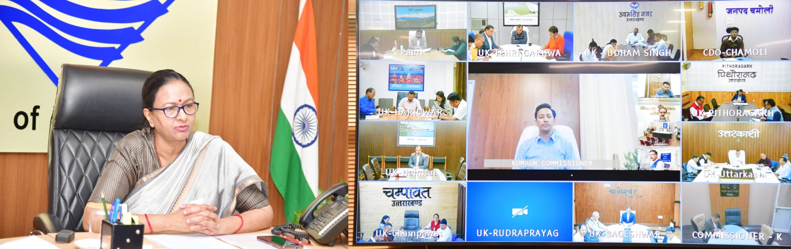 मुख्य सचिव राधा रतूड़ी ने सचिवालय में राज्य स्थापना सप्ताह के आयोजन की तैयारियों की समीक्षा की |