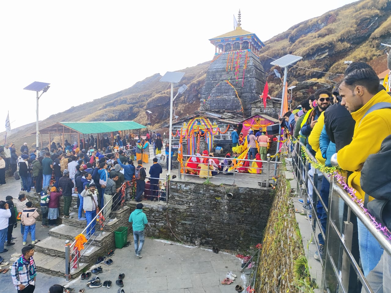 तृतीय केदार तुंगनाथ जी के कपाट शीतकाल के लिए बंद हुए