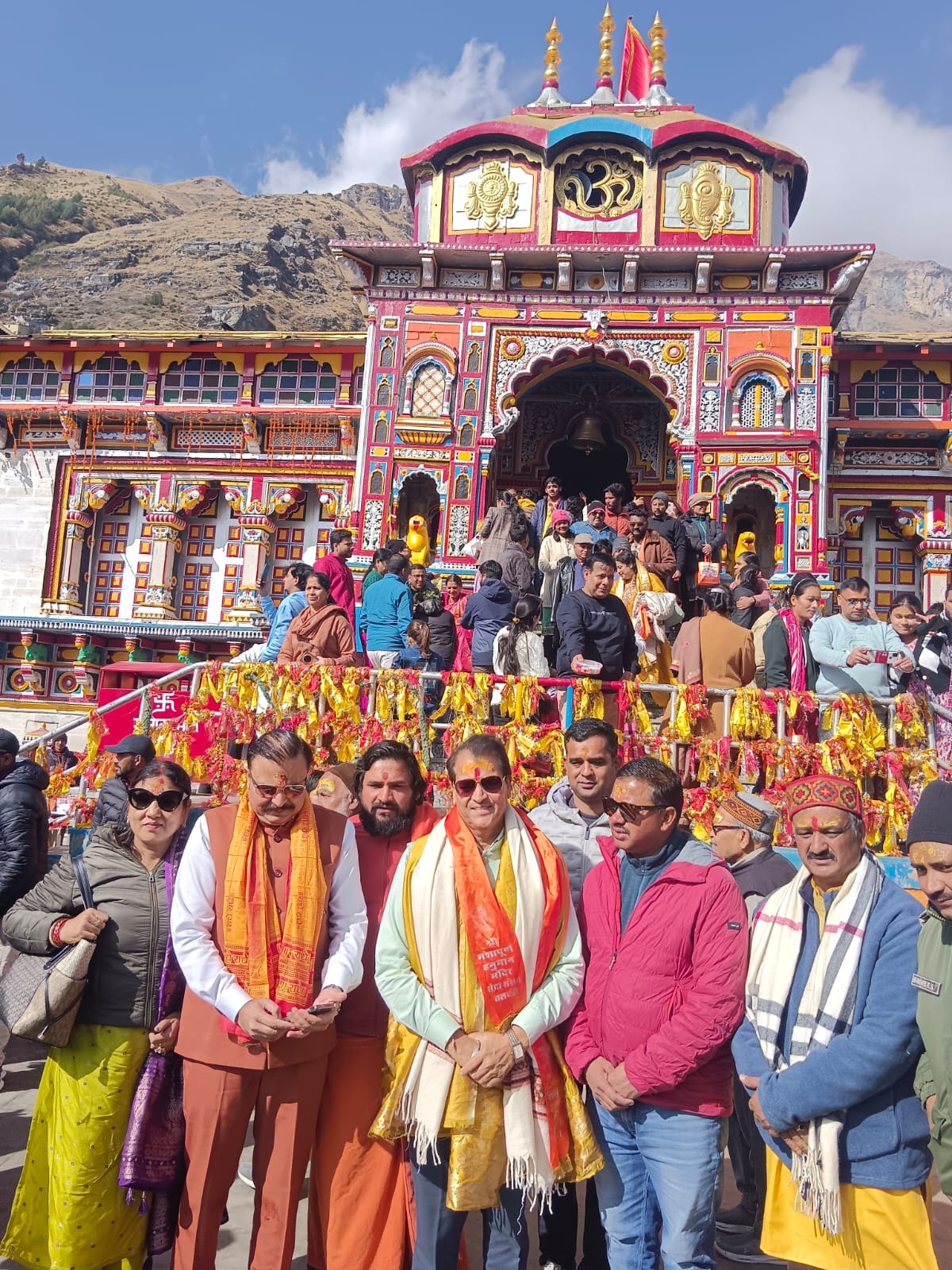 श्री बदरीनाथ धाम दर्शन को पहुंचे प्रदेश के कैबिनेट मंत्री प्रेमचंद अग्रवाल