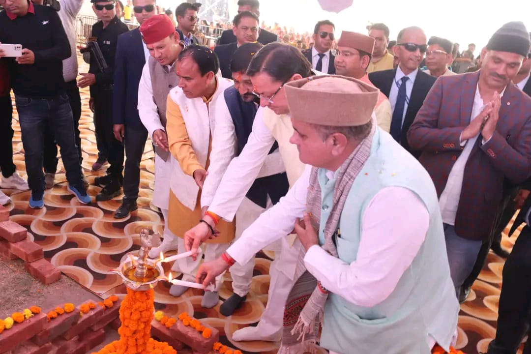 मुख्यमंत्री द्वारा 72वें राजकीय औद्योगिक विकास एवं सांस्कृतिक गौचर मेले का उद्घाटन..