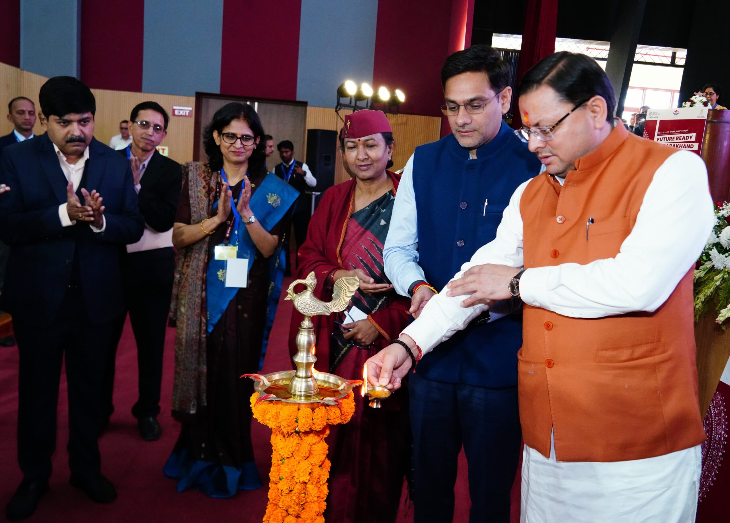 उत्तराखण्ड में कौशल विकास और रोजगार सृजन: CM धामी ने दून विश्वविद्यालय में कॉन्क्लेव में रखे विजन..