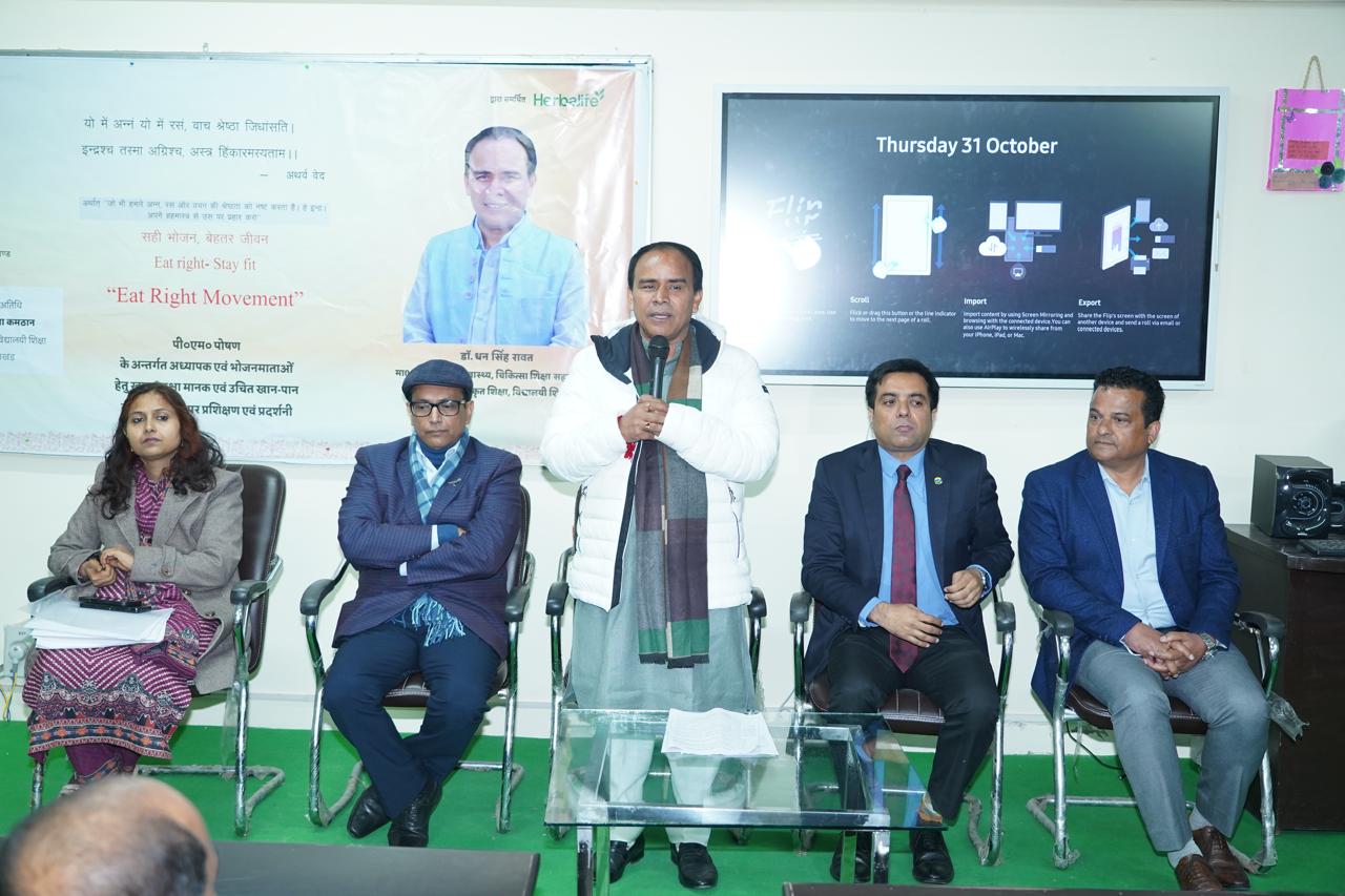 राज्य परियोजना कार्यालय, समग्र शिक्षा में ईट राइट मेला एवं कार्यशाला का हुआ आयोजन