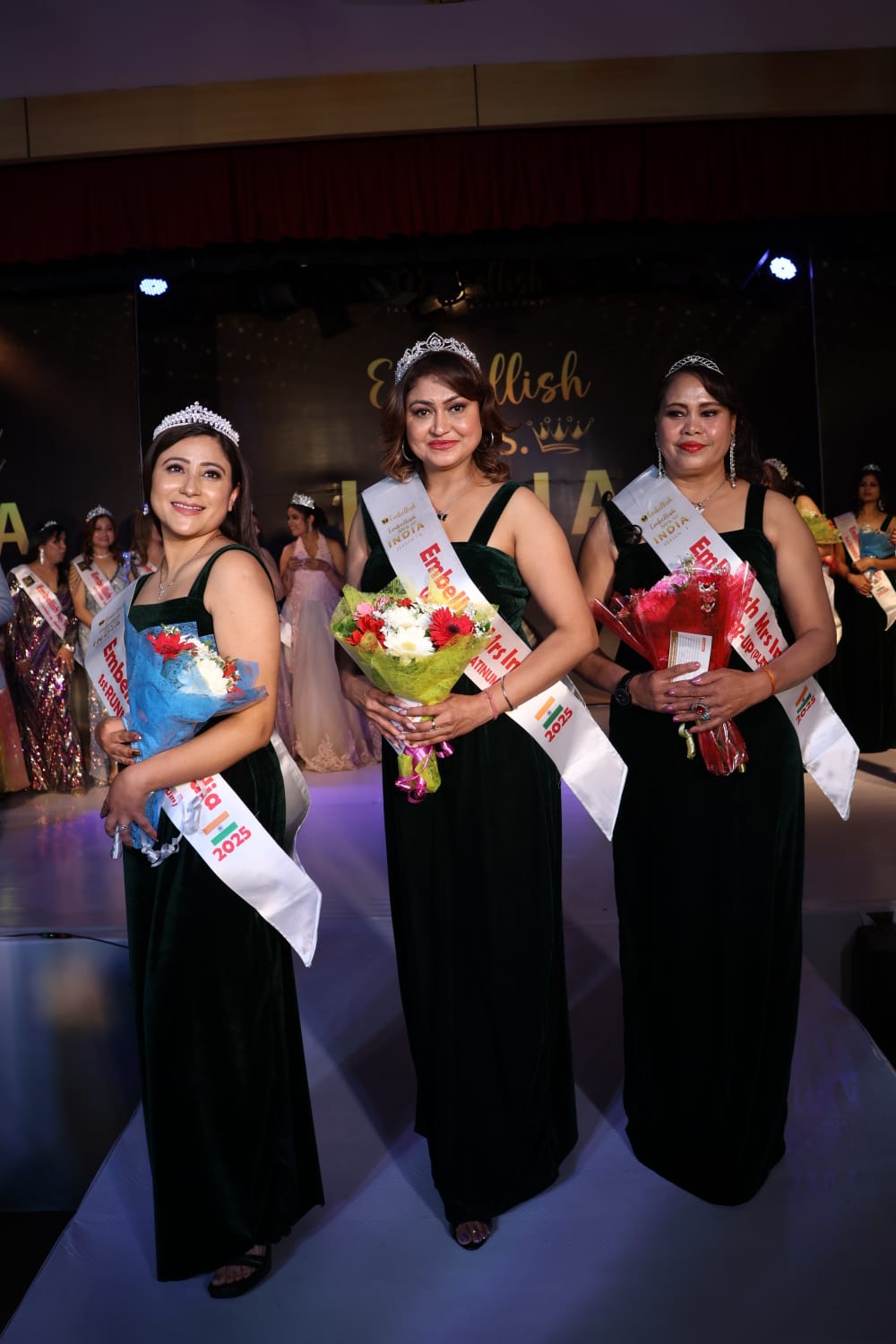 एम्बेलिश मिसेज इंडिया सीजन-3 के ग्रैंड फिनाले में प्रमिला, ममता, प्रसन्ना रही विजेता