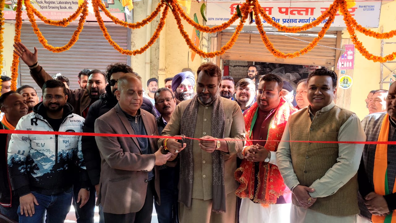भा.ज.पा. के चुनावी अभियान की शुरुआत, वैभव अग्रवाल के कार्यालय का उद्घाटन..