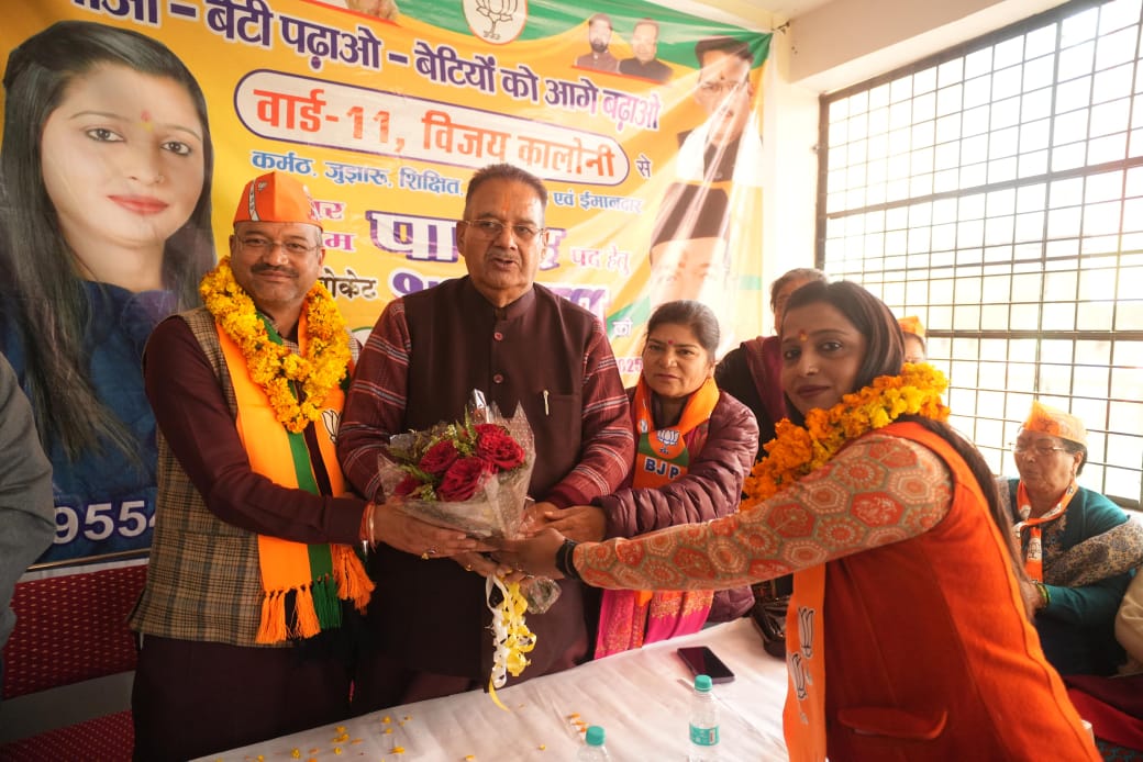 महापौर चुनाव: सौरभ थपलियाल के समर्थन में भाजपा की बड़ी जनसभाएं और जनसंपर्क अभियान