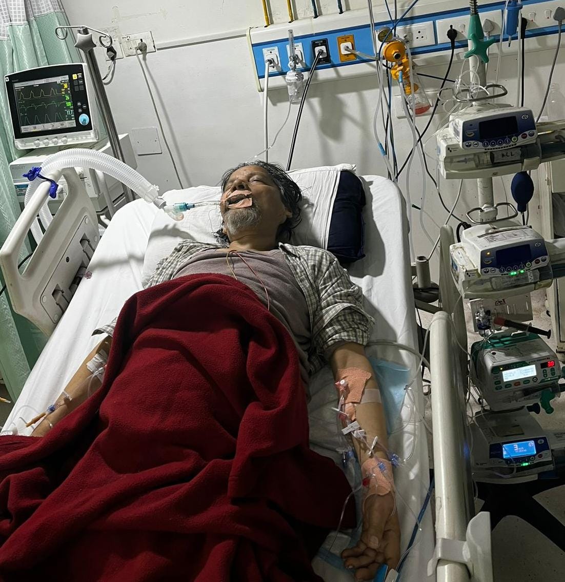 प्रसिद्ध हास्य कलाकार घन्ना भाई का स्वास्थ्य बिगड़ा, अस्पताल में भर्ती