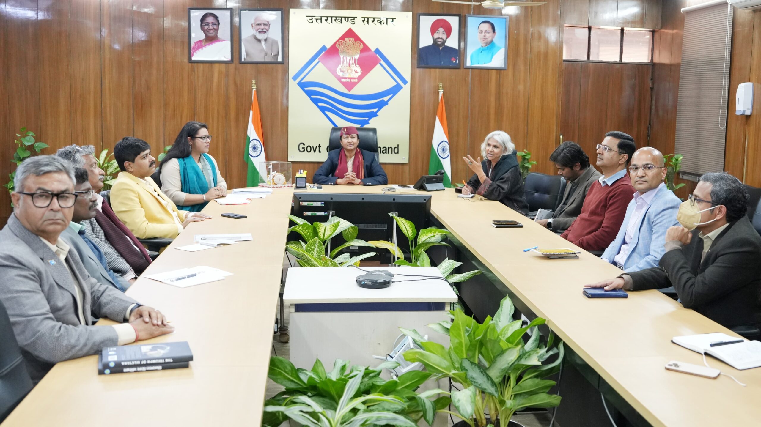 मुख्य सचिव राधा रतूड़ी की UN Women के साथ बैठक