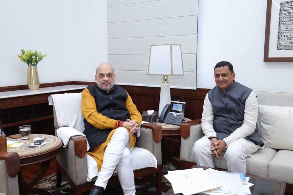 गढ़वाल के सीमांत विकास को मिलेगी नई दिशा: अनिल बलूनी ने केंद्रीय गृह मंत्री से की मुलाकात