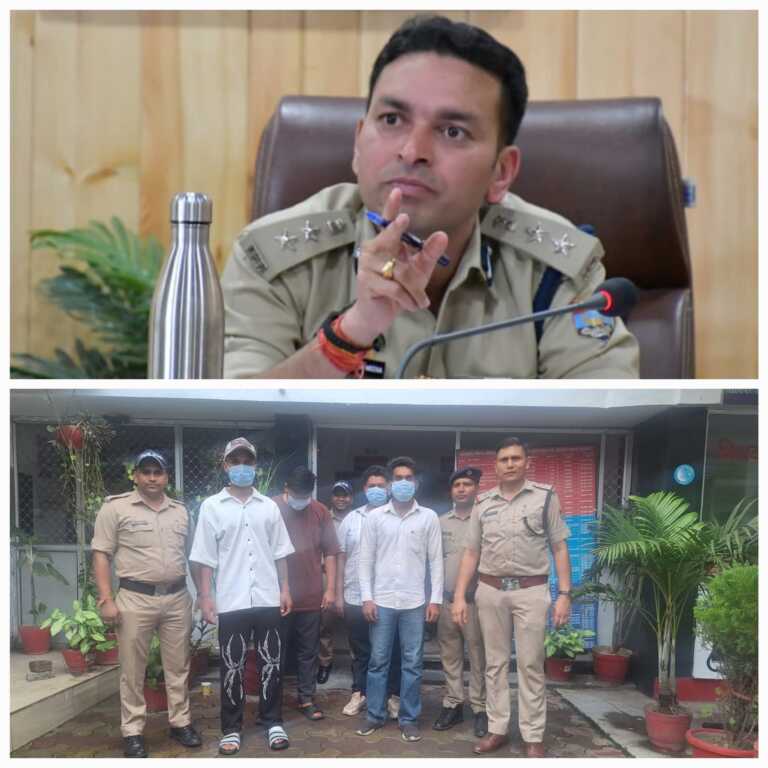 नैनीताल पुलिस की बड़ी कार्रवाई: हल्द्वानी के कुख्यात आईटीआई गैंग का सफाया, चारों आरोपी गिरफ्तार