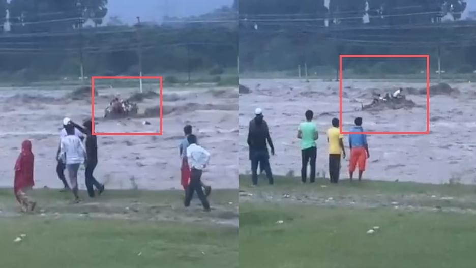दून की नदियों में तबाही: आसन नदी में ट्रैक्टर-ट्रॉली समेत 14 मजदूर बहे