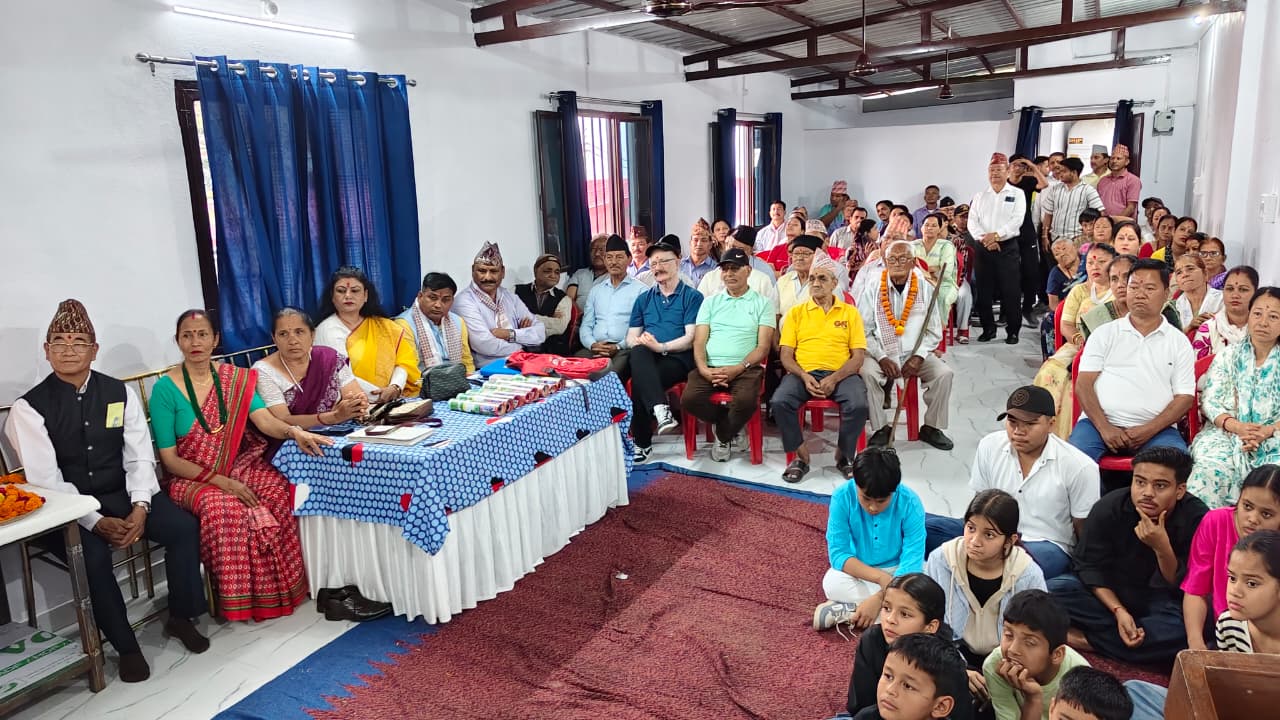 गोर्खाली सुधार सभा की रायवालाशाखा का वार्षिक अधिवेशन.