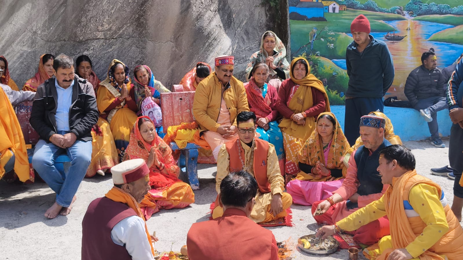 श्री नृसिंह मंदिर प्रांगण में श्रीमद् देवी भागवत कथा यज्ञ का हुआ समापन .