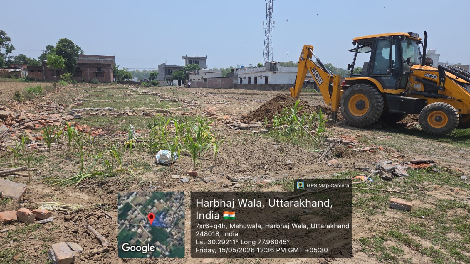 एमडीडीए का अवैध प्लॉटिंग पर बड़ा एक्शन, तीन बीघा में विकसित कॉलोनी ध्वस्त