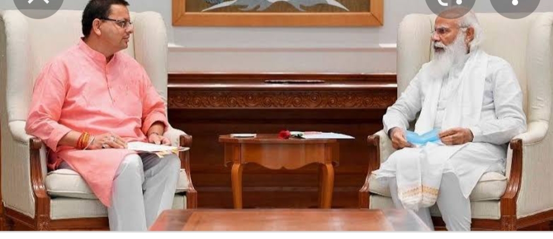 मुख्यमंत्री की प्रधानमंत्री मोदी से मुलाकात, जानें दोनों के बीच क्या हुईं बातें 