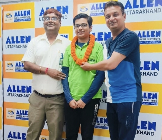 केशव मित्तल बने JEE Mains 2025 में देहरादून टॉपर, ALLEN के 26 छात्रों ने हासिल की 99+ परसेंटाइल