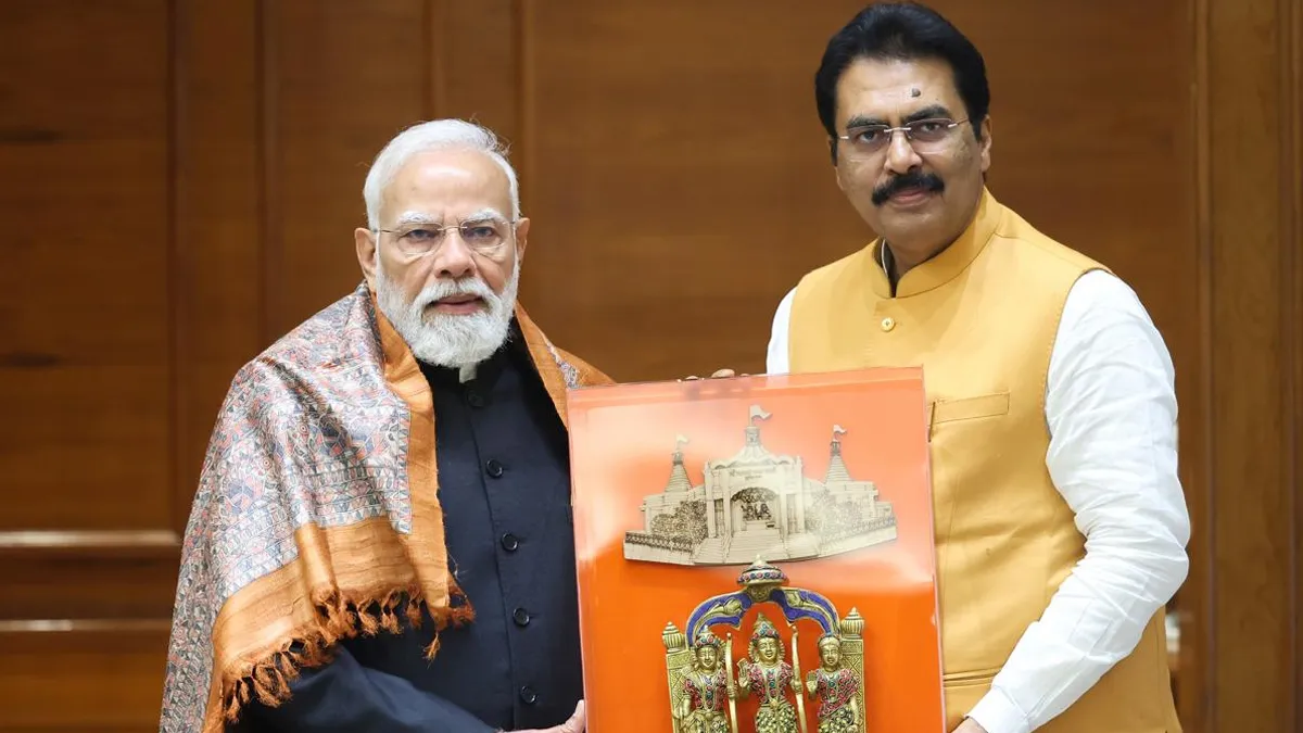 प्रधानमंत्री नरेंद्र मोदी से मिले बिहार भाजपा अध्यक्ष संजय सरावगी