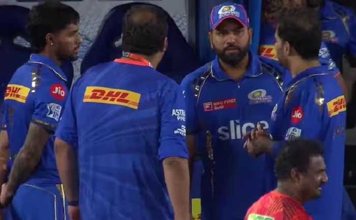 बड़ी खबर..? की हार के बाद शर्मा से बात करते दिखे अंबानी,,,, इन से छिनने वाली है,,कप्तानी...?